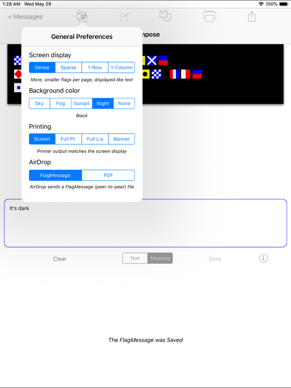 Screenshot #6 pour Signal Flags Communicator