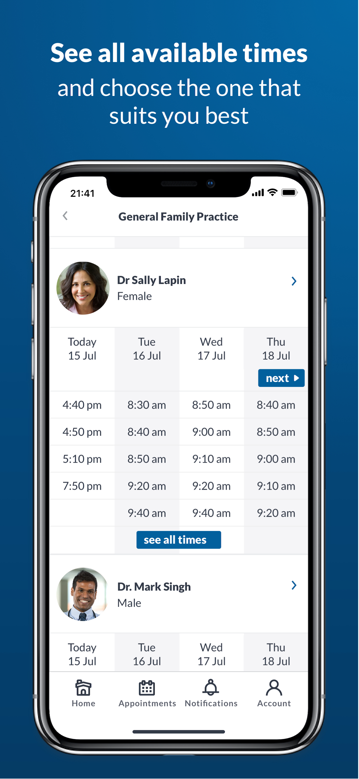 Priority MediCentre screenshot 3