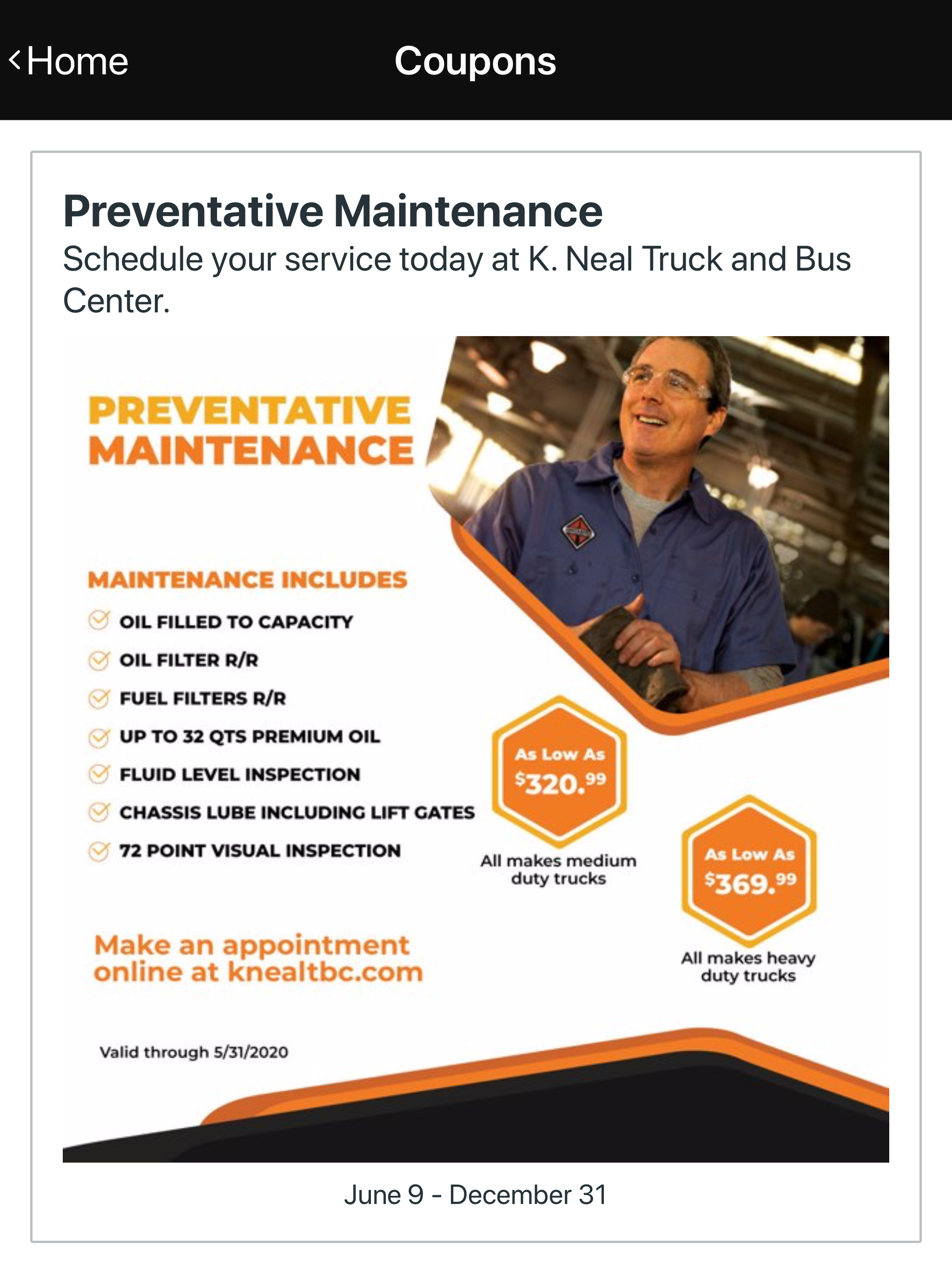 K. Neal Truck and Bus Center screenshot 5
