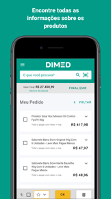 Dimed screenshot