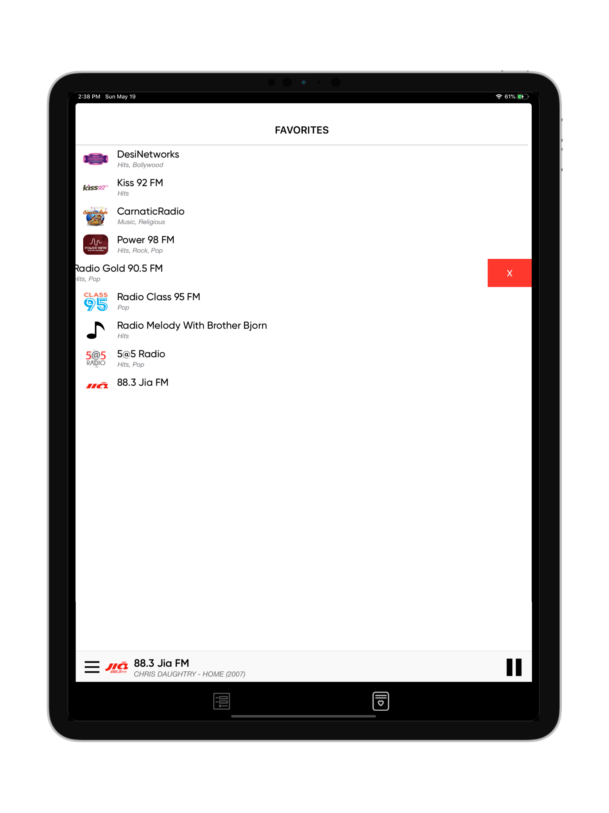 Radio Singapore : radios FM