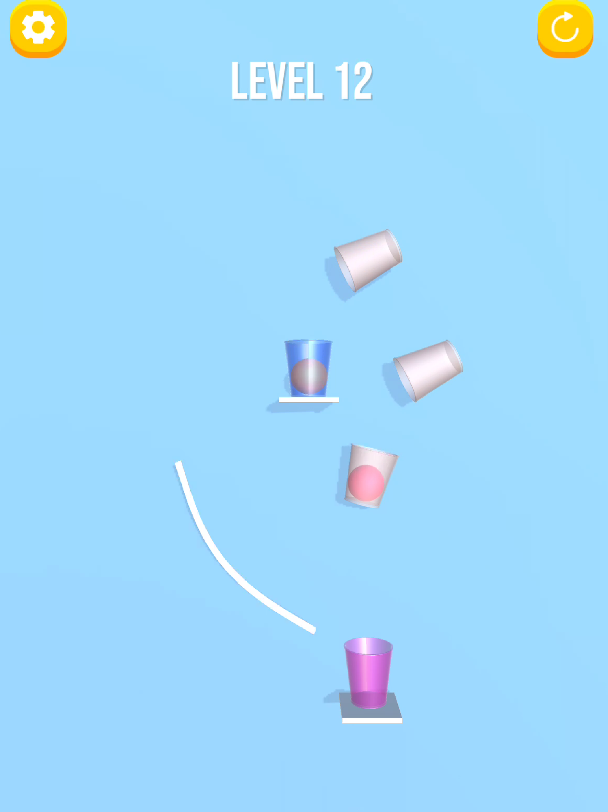 Cup Balls - Tricky Puzzles