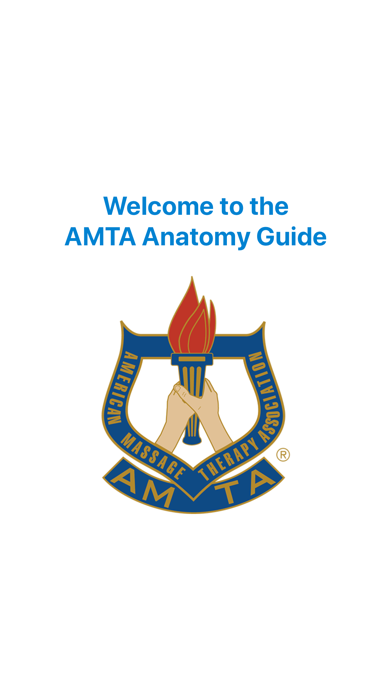 AMTA Massage Anatomy Guide Screenshot