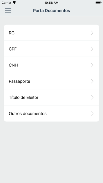 Screenshot #2 pour Porta Documentos App