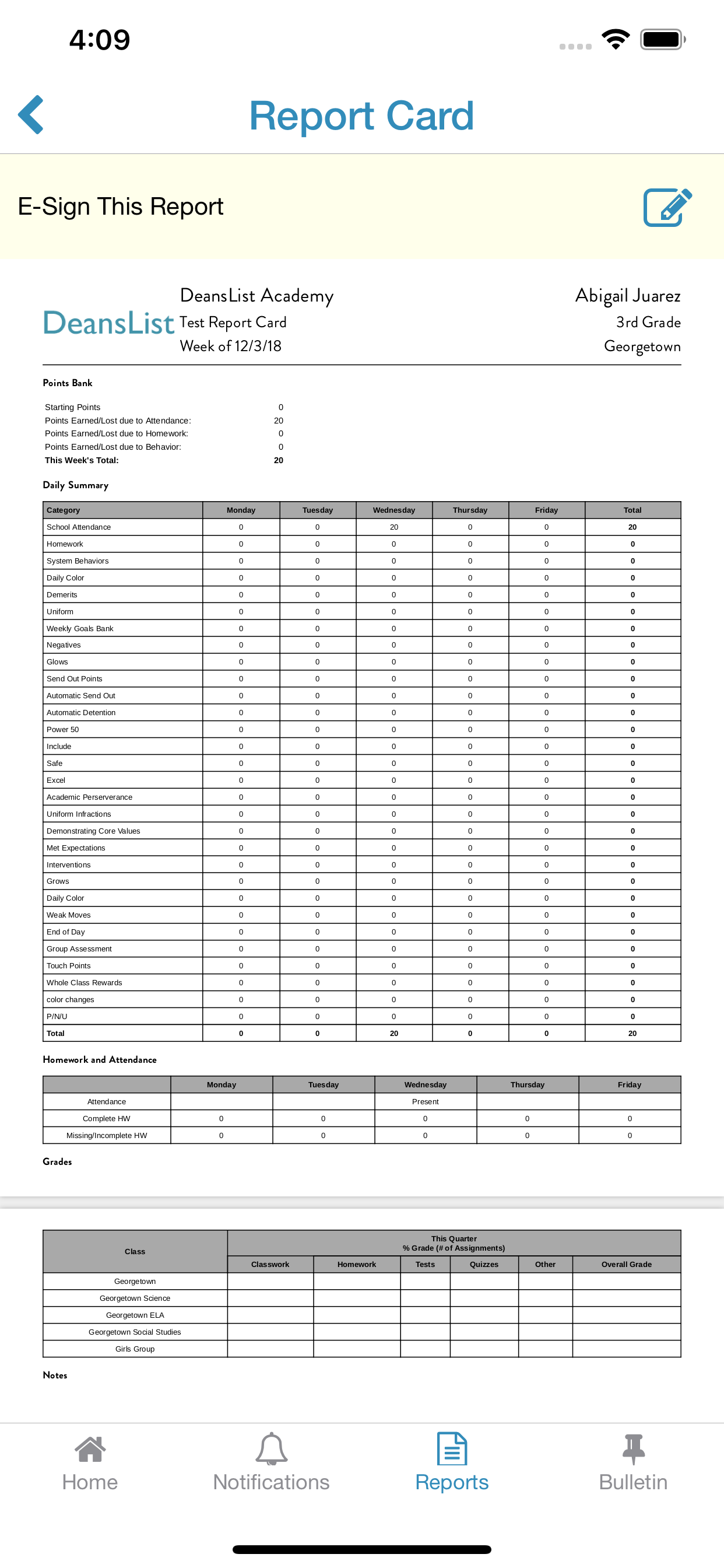 DeansList for Families