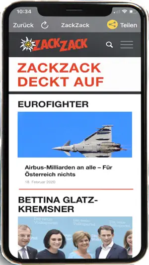 ZackZack Das Online Medium screenshot 2