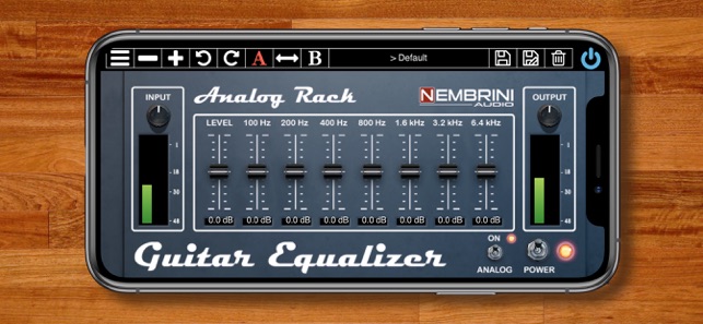 Analog Rack Guitar Equalizer