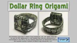 dollar ring origami iphone resimleri 1