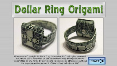 Dollar Ring Origamiのおすすめ画像1