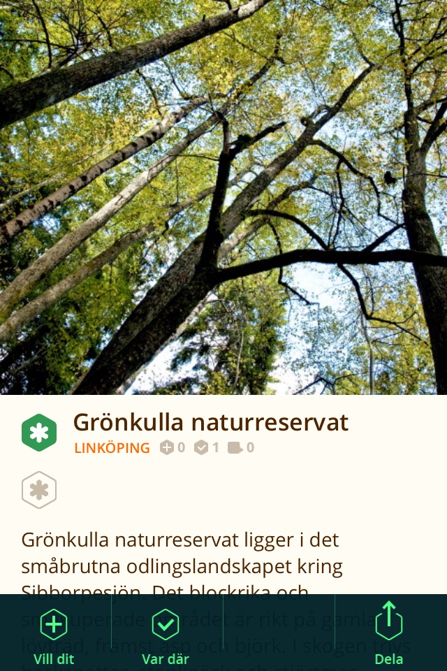 Linköpings Naturkarta screenshot 4