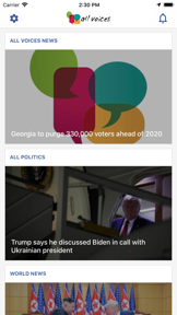 All Voices: Progressive News screenshot