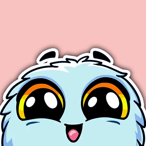 Fluffy Stickers Pack icon