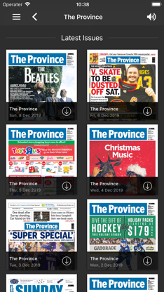 The Province ePaper screenshot 1
