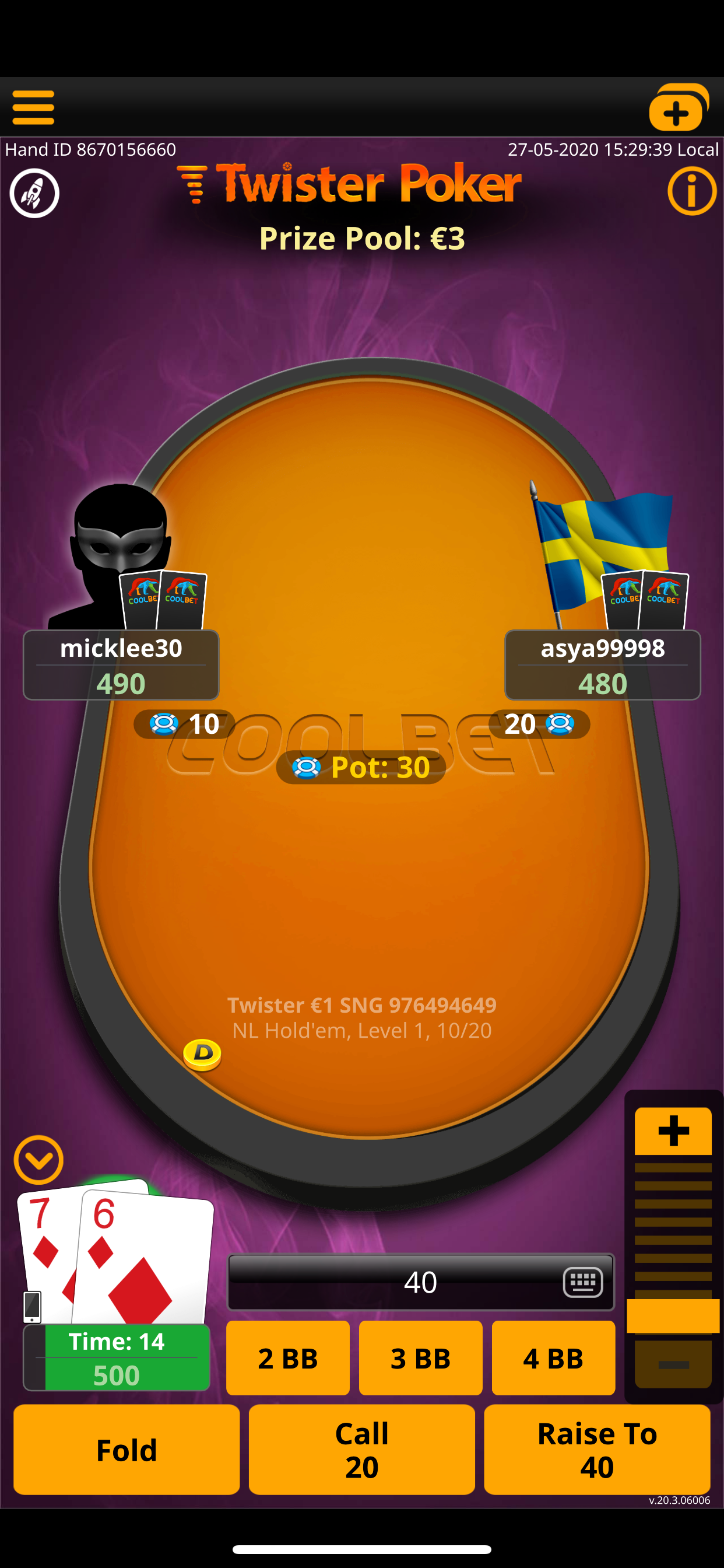 Coolbet Poker screenshot 4