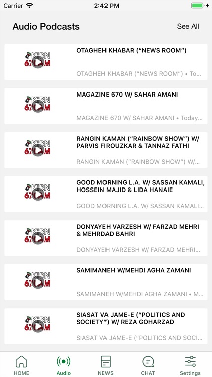 670AM KIRN Radio Iran