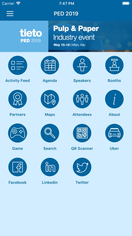 Tieto  PED 2019 Event screenshot-3