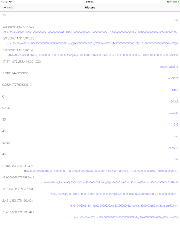 Screenshot #5 pour U Calculatrice scientifique