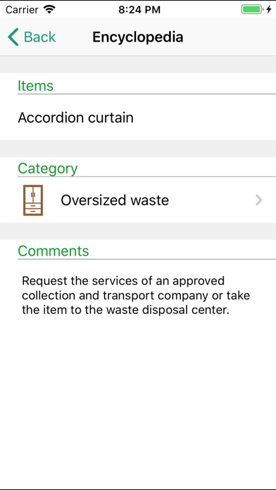 Screenshot #3 pour Ichinoseki Garbage Sorting App
