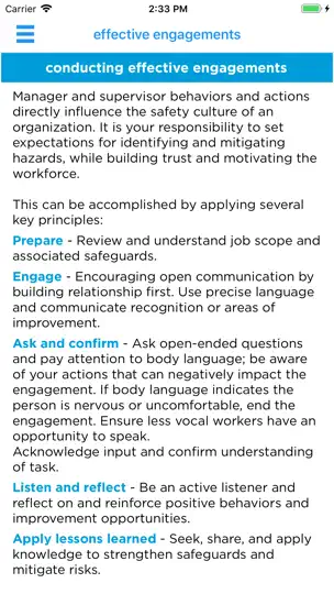 CVX Effective Engagement Guide iPhone Screenshot 2
