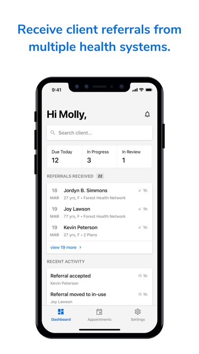 Screenshot #1 pour InCare for Community Resources