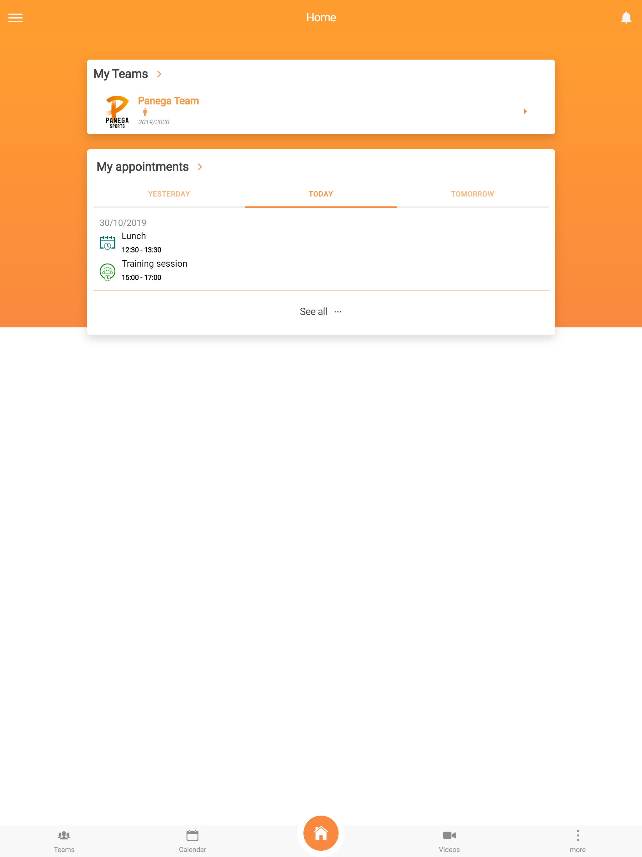 Panega Coach screenshot 9