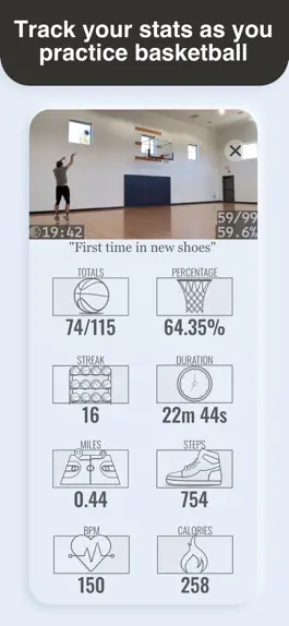 Game screenshot Tally Hoops - Basketball Stats mod apk