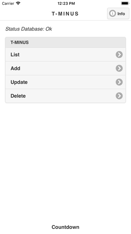 T Minus Countdown