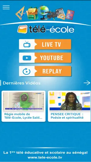 Télé-Ecole screenshot 1