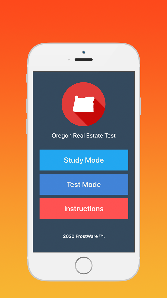 Oregon - Real Estate Test