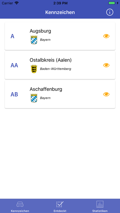 Screenshot #3 pour Deutschlands Kennzeichen