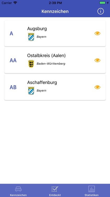 Deutschlands Kennzeichen