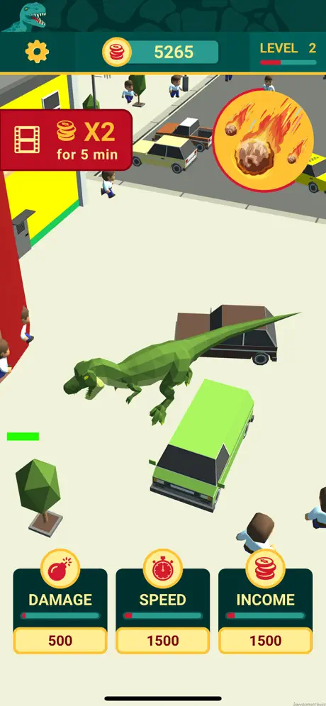 Idle Dinosaur