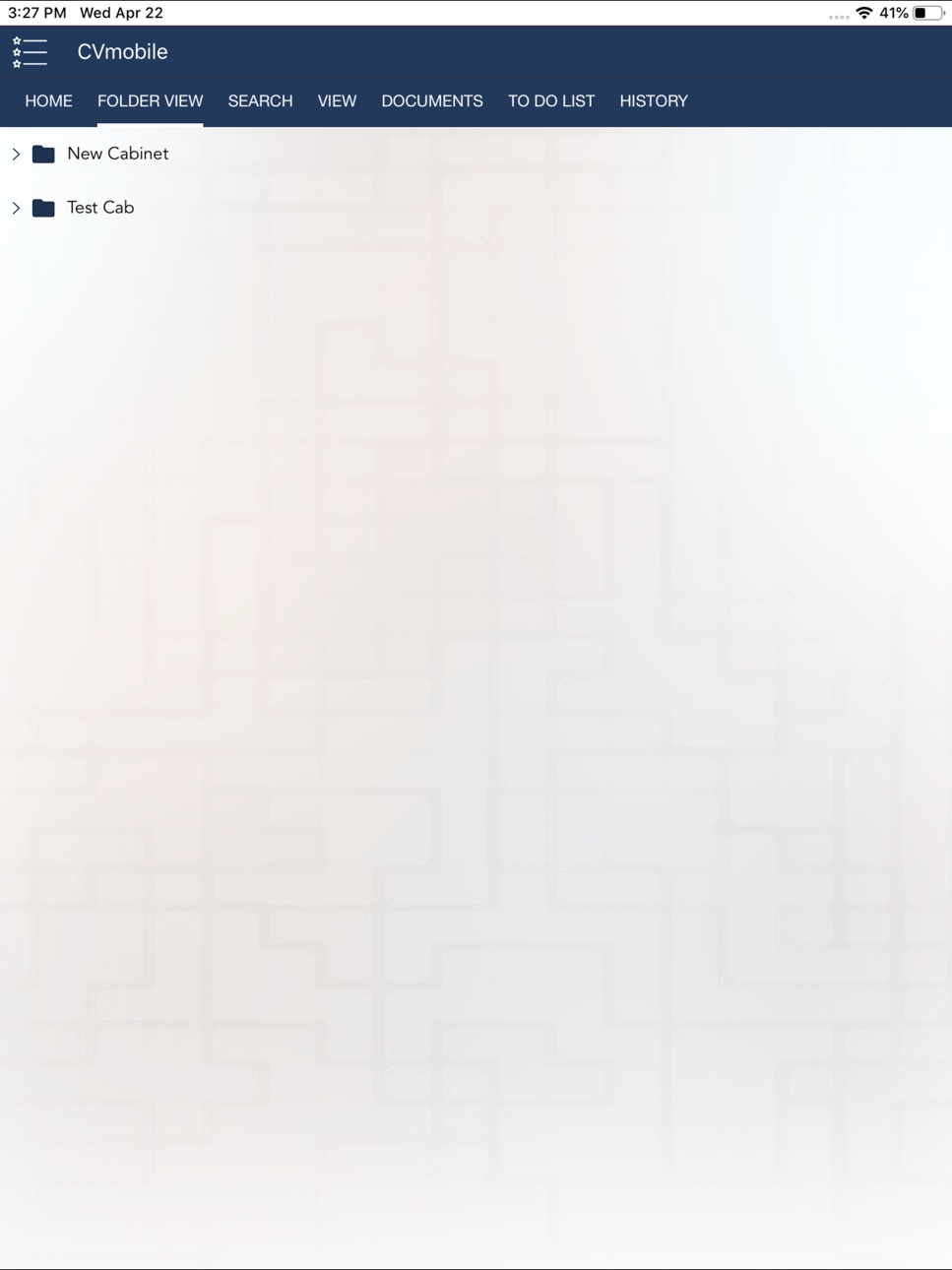 iPad screenshot