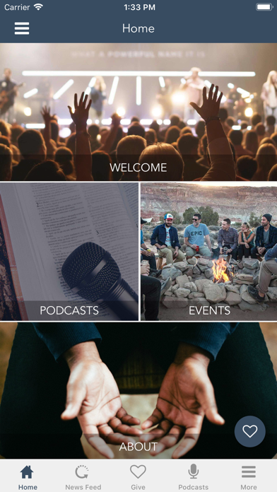 Screenshot #2 pour Bridgeman Baptist Church App