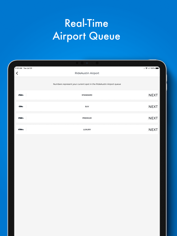 Drive Austin Non-Profit TNC iPad screenshot 5 - Travel app