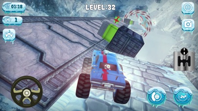 Chrismas Mountin Monster Truck Screenshot