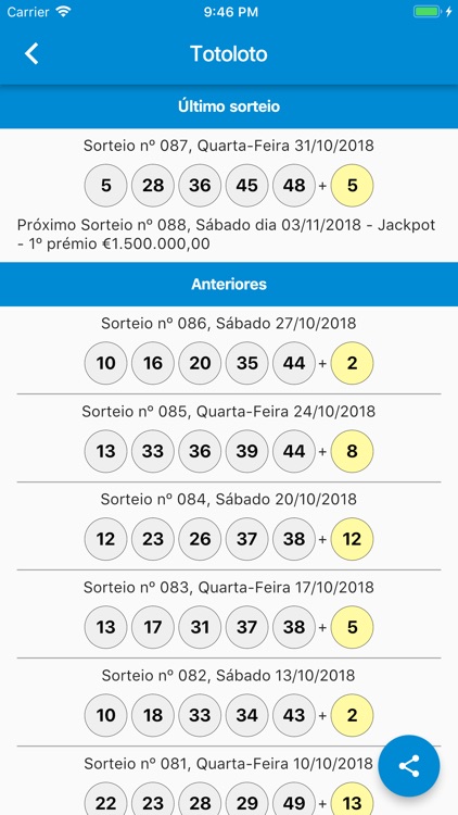 Lotarias – Portugal Lottery screenshot-3