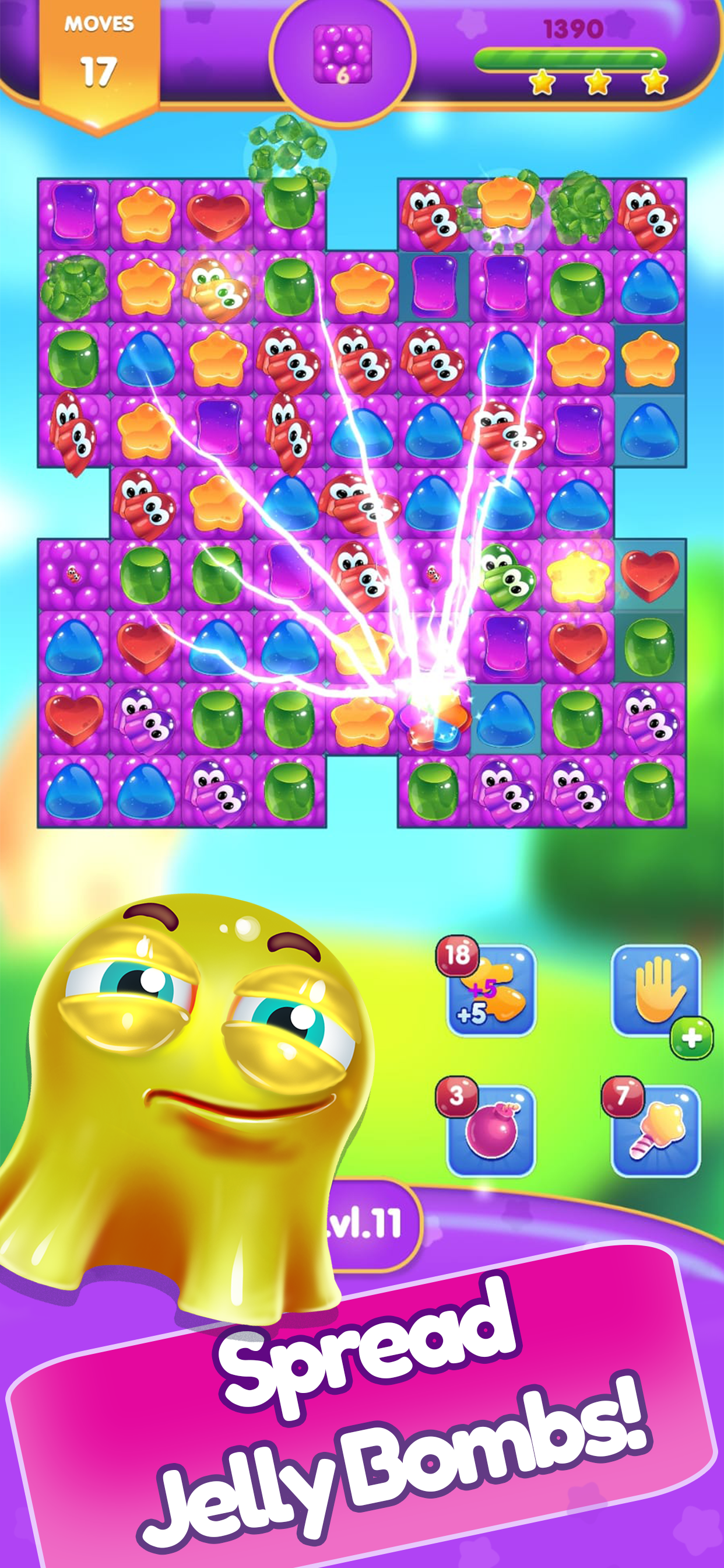 Jelly Sweet: Match 3 Candies screenshot 4