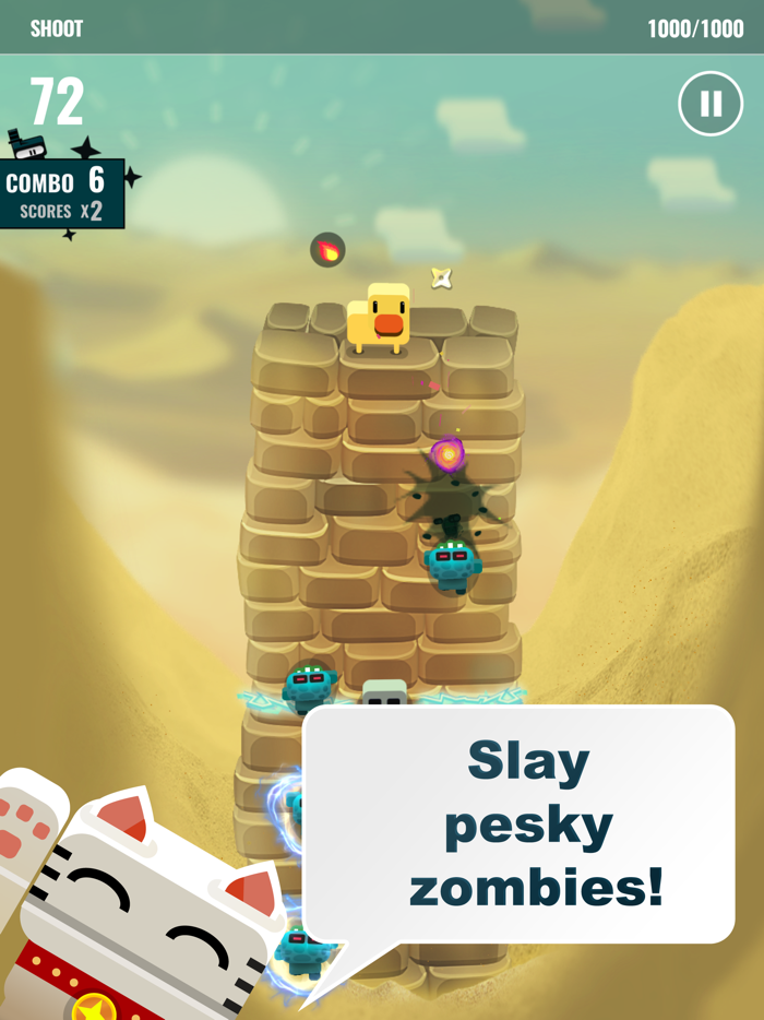 Ninja Dude vs Zombies 2