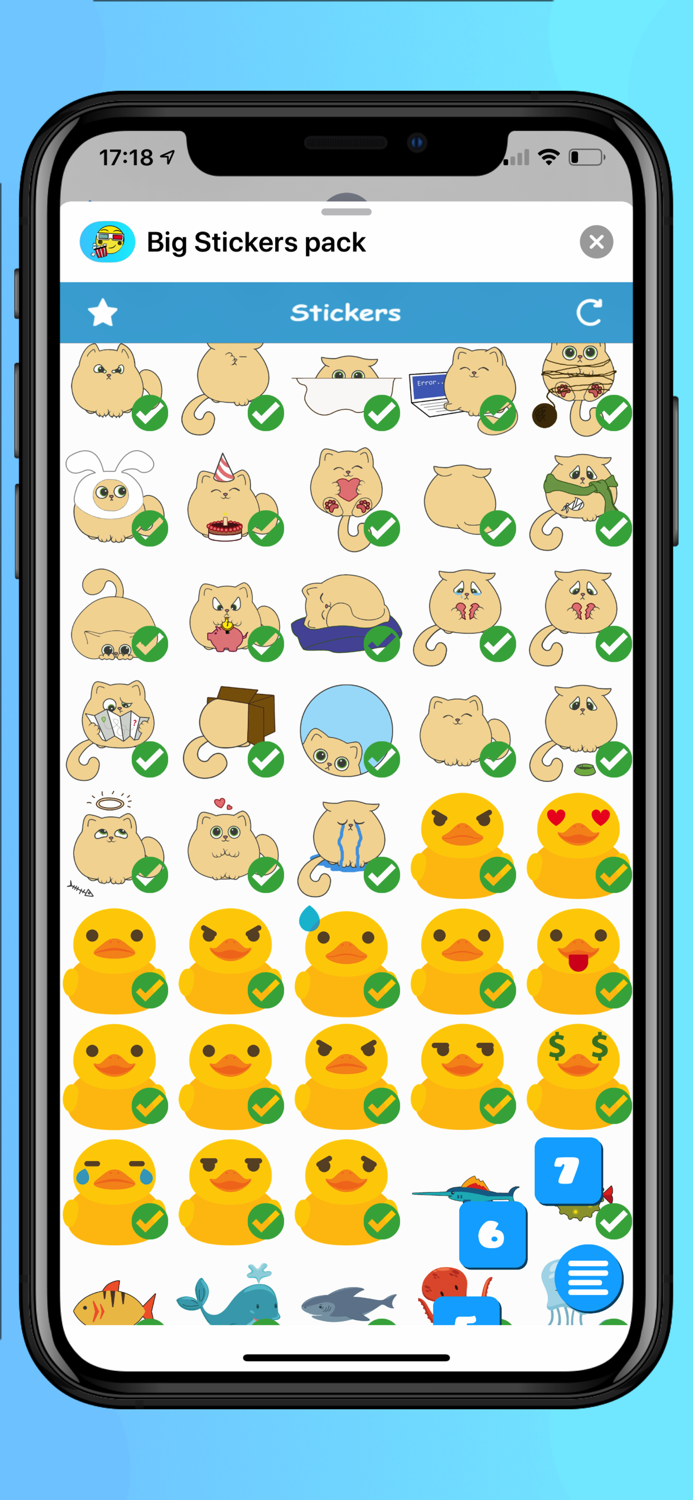 Top Text Stickers for iMessage