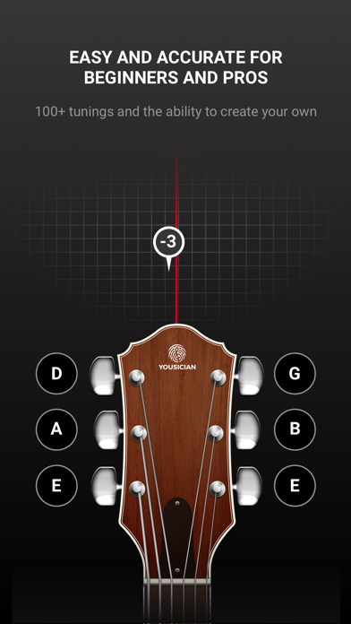 Guitartuna Guitar Bass Tuner By Yousician Ltd Ios United Kingdom Searchman App Data Information - roblox got talent guitar
