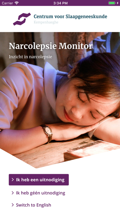 Screenshot #1 pour Narcolepsie Monitor