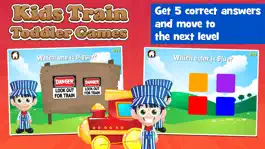 Game screenshot Kids Train Toddler Games hack