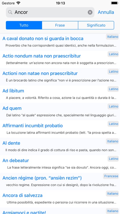 Frasi Fatte - Glossario screenshot-3