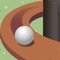 Enjoy the adventure of bouncing ball through the spiral helix tower labyrinth
