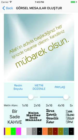 Resimli Mesajlar Oluştur screenshot 4