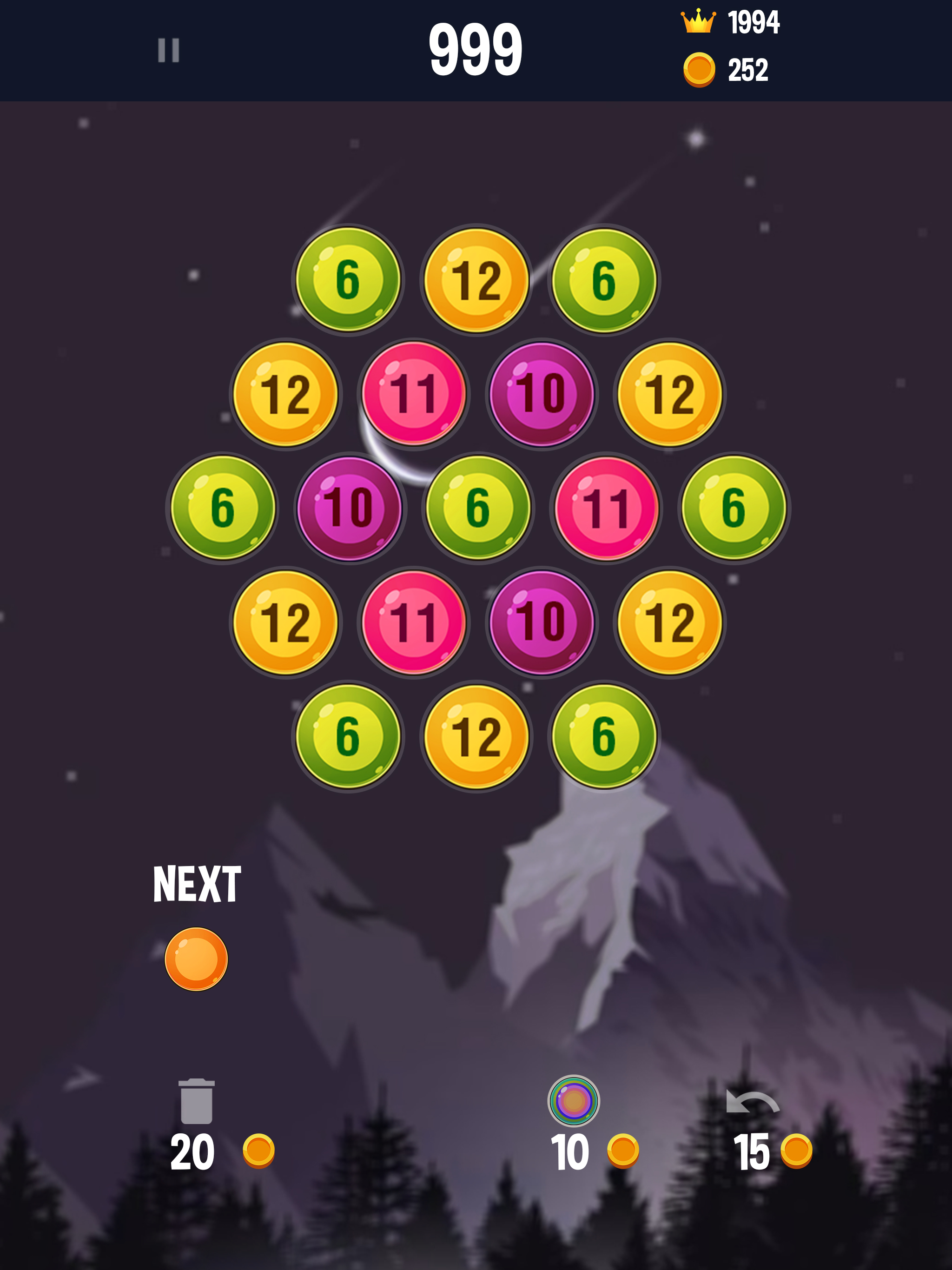 Merge Hexa - Number Up 8 screenshot 10