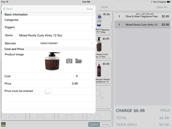 Screenshot #5 pour PureJOIN POS for Liquor