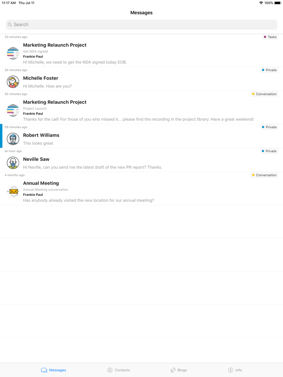 Screenshot #4 pour Linkando Messenger