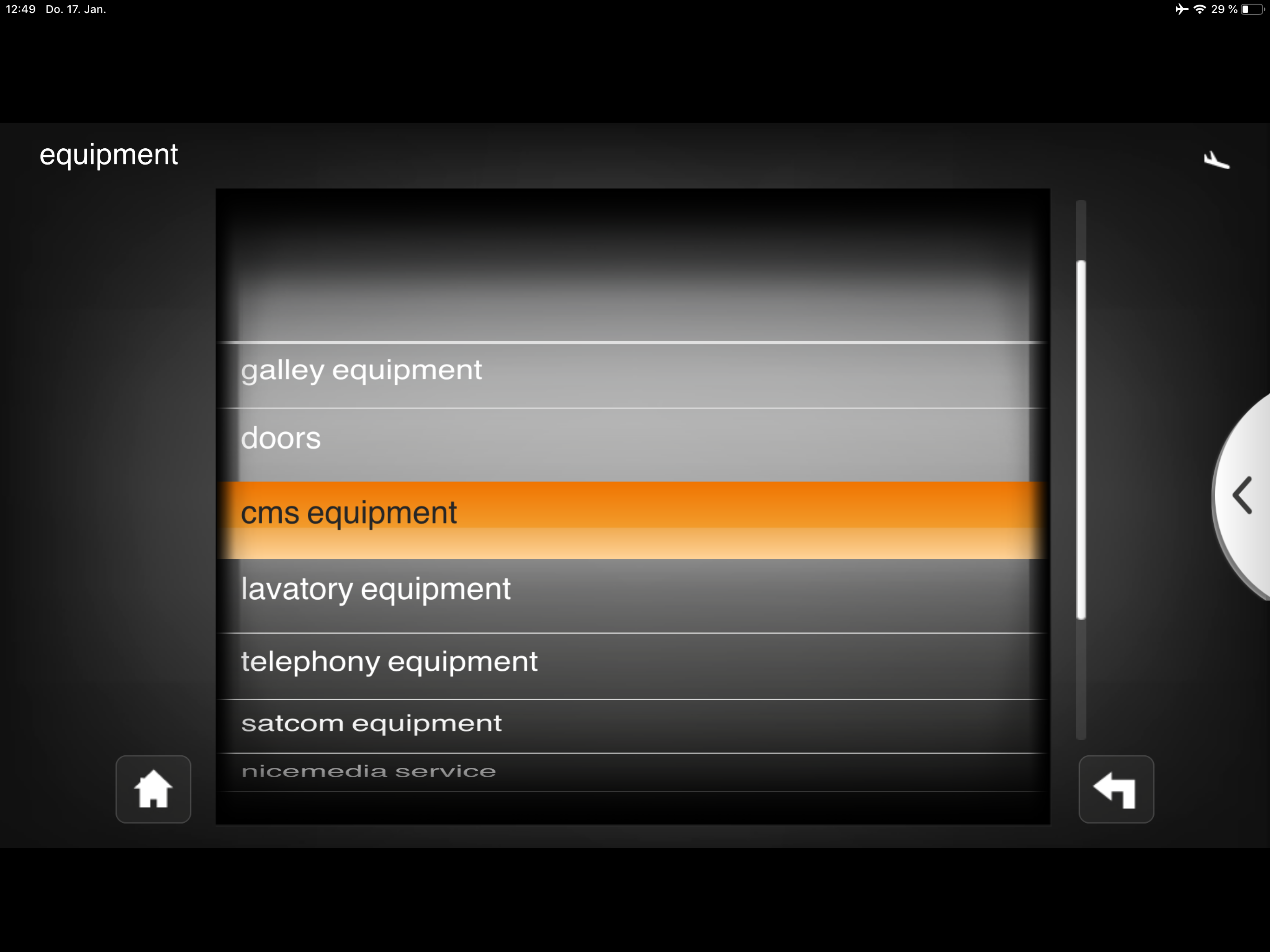 CL650 CMS Crew Application screenshot 7